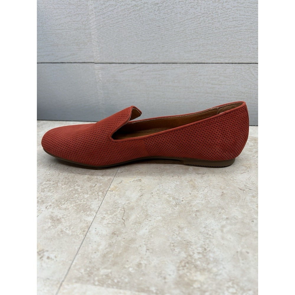 Gentle Souls by Kenneth Cole Women's Eugene 2 Perf Loafer Flat Size 8 Persimmon - Picture 7 of 11